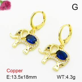 Fashion Copper Earrings  F7E400353vbnl-L024
