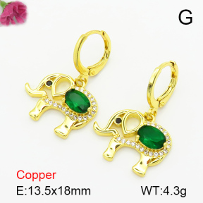 Fashion Copper Earrings  F7E400355vbnl-L024