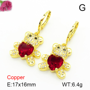Fashion Copper Earrings  F7E400364vbnl-L024