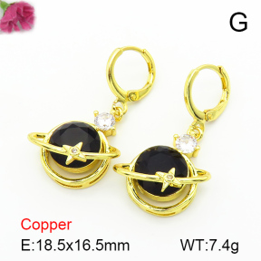 Fashion Copper Earrings  F7E400375bbml-L024