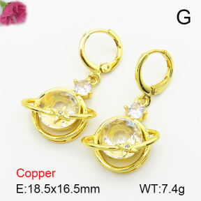 Fashion Copper Earrings  F7E400376bbml-L024