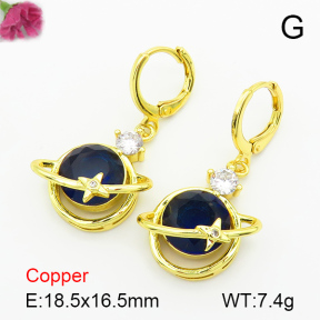 Fashion Copper Earrings  F7E400380bbml-L024