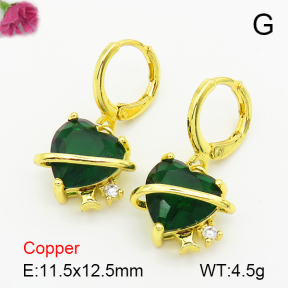Fashion Copper Earrings  F7E400387bbml-L024