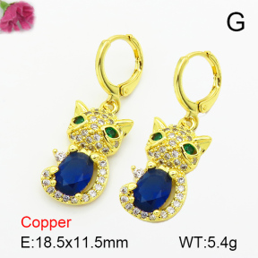 Fashion Copper Earrings  F7E400389vbnl-L024