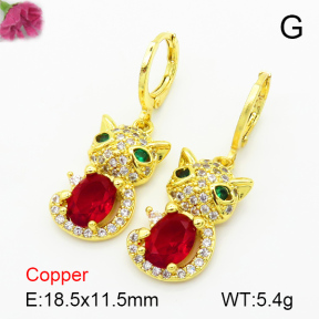 Fashion Copper Earrings  F7E400390vbnl-L024