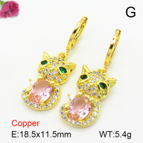 Fashion Copper Earrings  F7E400391vbnl-L024