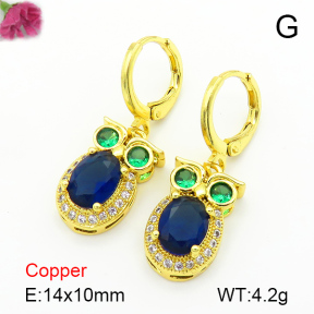 Fashion Copper Earrings  F7E400414vbnl-L024