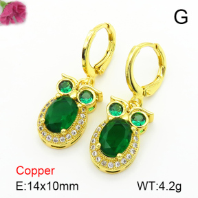 Fashion Copper Earrings  F7E400415vbnl-L024