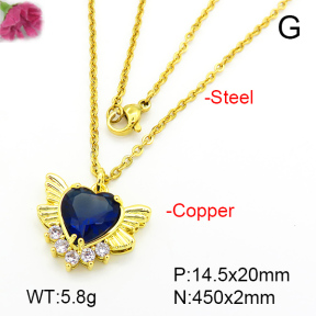 Fashion Copper Necklace  F7N401071aajl-L024