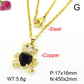 Fashion Copper Necklace  F7N401099aajl-L024