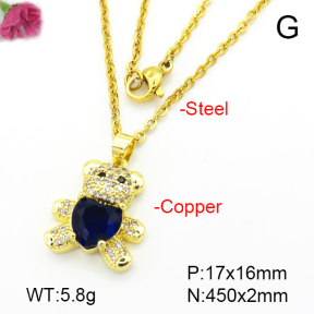 Fashion Copper Necklace  F7N401100aajl-L024