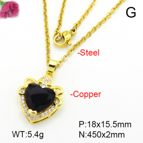 Fashion Copper Necklace  F7N401103aajl-L024