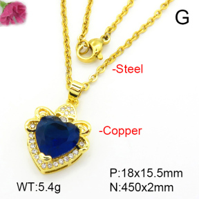 Fashion Copper Necklace  F7N401107aajl-L024