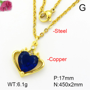 Fashion Copper Necklace  F7N401109avja-L024