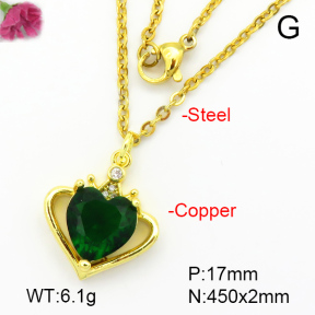 Fashion Copper Necklace  F7N401113avja-L024