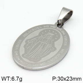 Stainless Steel Pendant  2P2000284baka-239