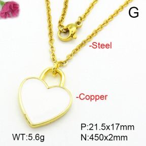 Fashion Copper Necklace  F7N300213vail-L024