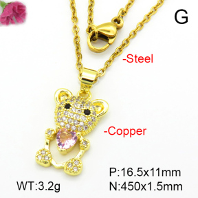 Fashion Copper Necklace  F7N401130aajl-L024