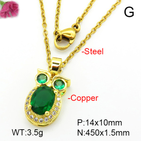 Fashion Copper Necklace  F7N401145aajl-L024