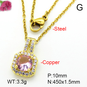 Fashion Copper Necklace  F7N401157avja-L024