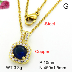 Fashion Copper Necklace  F7N401158avja-L024