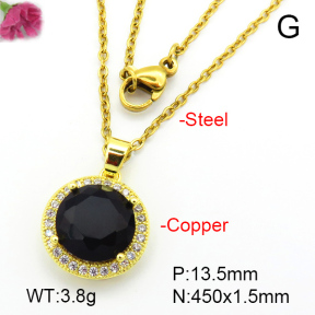 Fashion Copper Necklace  F7N401162aajl-L024