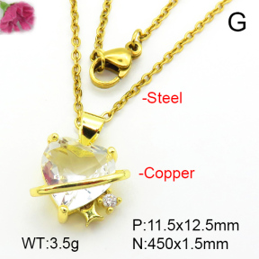 Fashion Copper Necklace  F7N401168avja-L024