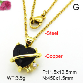 Fashion Copper Necklace  F7N401173avja-L024