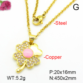 Fashion Copper Necklace  F7N401190aajl-L024