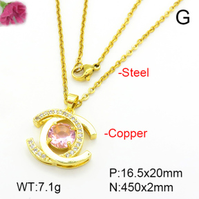 Chanel Fashion Copper Necklaces  PN0139071aajl-L024