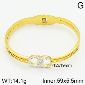 Stainless Steel Bangle  2BA400308bbov-685