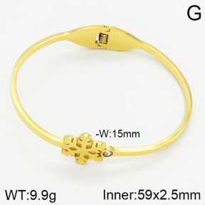 Stainless Steel Bangle  2BA400309bbov-685