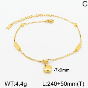 Stainless Steel Anklets  5A9000368vhha-201