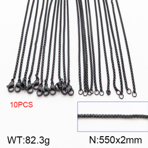 Stainless Steel Necklace  5N2000845bkab-641