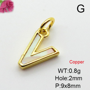 Shell  Fashion Copper Pendant  XFPC03549vail-G030