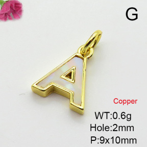 Shell  Fashion Copper Pendant  XFPC03555vail-G030