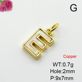 Shell  Fashion Copper Pendant  XFPC03561vail-G030