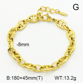 Mariner Link Chains  Stainless Steel Bracelet  7B2000077vhhl-G029