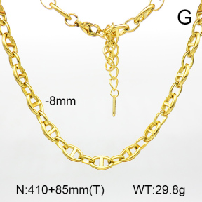 Mariner Link Chains  Stainless Steel Necklace  7N2000306vivl-G029