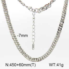 Cuban Link Chains,Four Sides Faceted,Handmade Polished  Stainless Steel Necklace  7N2000318bbml-G029