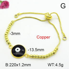 Fashion Copper Bracelet  F7B300185aakl-L002