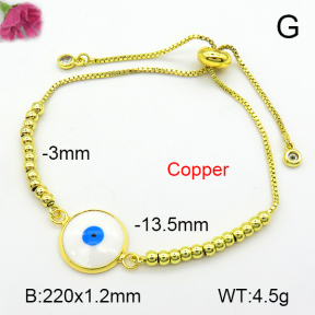 Fashion Copper Bracelet  F7B300189aakl-L002