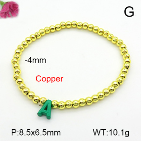Fashion Copper Bracelet  F7B300193ablb-L002