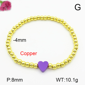 Fashion Copper Bracelet  F7B300206ablb-L002