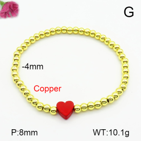 Fashion Copper Bracelet  F7B300209ablb-L002