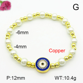 Fashion Copper Bracelet  F7B300219ablb-L002
