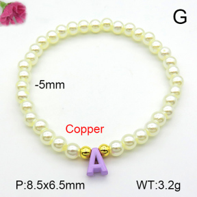 Fashion Copper Bracelet  F7B300228ablb-L002