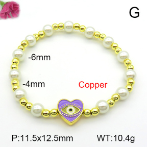 Fashion Copper Bracelet  F7B300249ablb-L002