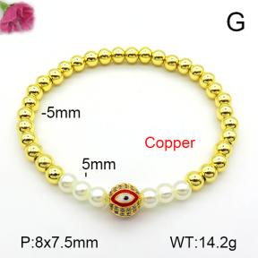 Fashion Copper Bracelet  F7B300257bbml-L002