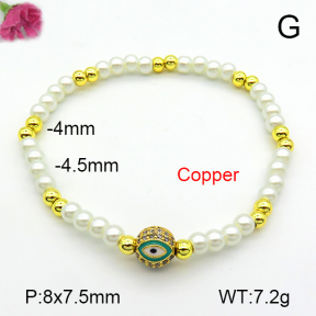 Fashion Copper Bracelet  F7B300258bbml-L002